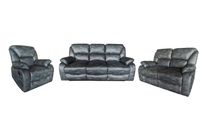 Relaxsofa 3-2-1-Set - Grau