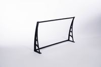 Hauseingang Vordach aus Aluminium rahmen Solid Produkt 70 cm x120 cm transparent