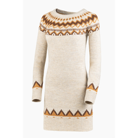 Strickkleid im Norwegerstil