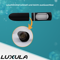Zeitlose Wandleuchte, Innen/Außen, schwarz
