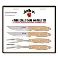 Jim Beam 2er Set Gabel & Messer im Doppelpack