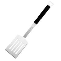 Jim Beam Grillwender Edelstahl mit gummiertem Griff