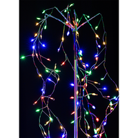 LED-Solar-Trauerweide, mit Farbwechsel