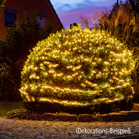 Lichterkette 20 m mit 1000 LEDs, Warmweiß