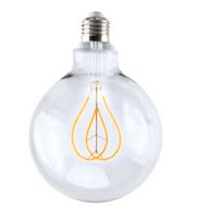 X4-LIFE Vintage LED Glühbirne G125 Herz - Warmweiß, 2W, E27 Sockel