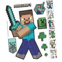 MINECRAFT - Sticker, Wandtattoos, selbstklebende Wandbilder