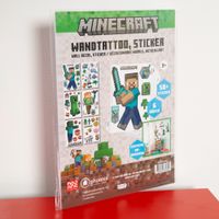 MINECRAFT - Sticker, Wandtattoos, selbstklebende Wandbilder