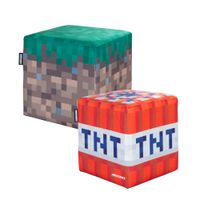MINECRAFT - Sitzhocker, Pouf, Ottomane, Fußablage