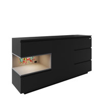 MINECRAFT - Sideboard mit 5 Schubladen, 1 Tür und Konsolenfach, Kommode