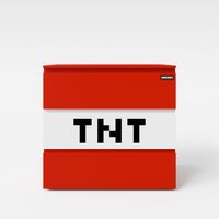 MINECRAFT - Kommode mit 3 Schubladen, Dresser, TNT-Würfel