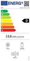 Kühl- Gefrierkombination KG225.4A+++IX