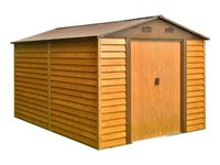 Metallgerätehaus "Sherwood", ca. 366 x 321 x 220 cm - Braun