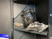 Eckregal für Pop up Panikraum