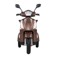 3-Rad Seniorenmobil VISTA 25 km/h – Braun, 1000 W, 50 km Reichweite, Lithium-Akku