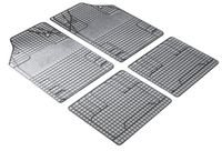 Gummimatte New Style 4 tlg. schwarz-weiss