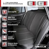 Autositzbezug Modulo schwarz