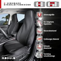 Autositzbezug Modulo schwarz