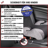 Kindersitz HDPE Raffi Isofix