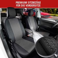 Autositzbezug Pineto schwarz-grau
