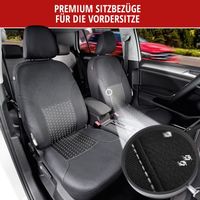 Autositzbezug DotSpot grau-schwarz