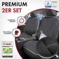 Autositzbezug Kendal schwarz-weiss