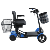 Faltbares 4-Rad E-Seniorenmobil 6 km/h – 2×250 W, 40 km Reichweite, 33 kg leicht