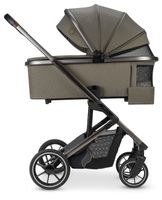 Kombi-Kinderwagen Juntos - Teak inkl. Sportsitz, Adapter & Regenschutz