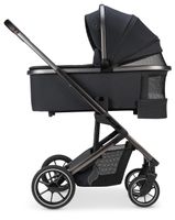 Kombi-Kinderwagen Juntos - Coal inkl. Sportsitz, Adapter & Regenschutz