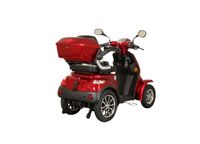 E-Seniorenmobil CL-30ZR-60, Blei-Akku, 4-Rad, 1000 Watt, Blei Rot