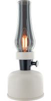 Retro LED Designlampe beige