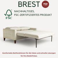 Moderner Bettsessel BREST mit integrierter Bettfunktion XL, ca. 89 x 160 x 83 cm