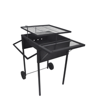 Holzkohle BBQ Grill, ca. 77 x 50 x 79 cm