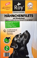 Hähnchenbrustfilets mit Rinderhaut 120 g