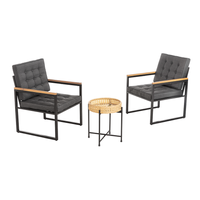 7tlg. Bistro-Set inkl. Kissen 