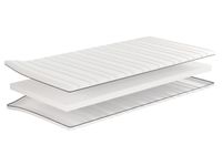 AH6 Orthopädischer Komfort-Topper – 6 cm Matratzentopper mit Doppeltuchbezug, Öko-Tex zertifiziert & waschbar