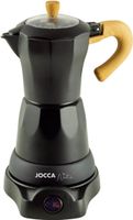 Jocca Elektrische Espresso Kaffeemaschine, 6 Tassen, 480W, Drehbar