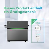 S2400 All-in-One  Balkonkraftwerk Speicher 2,4 kWh (erweiterbar bis 9,6 kWh), 2.400 W Off-Grid