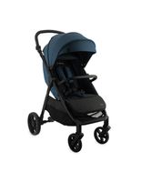 MoMi CLARA Kinderwagen geräumig für Kinder bis 22 kg, verstellbar Blau