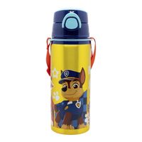 Paw Patrol Alu-Trinkflasche mit Strohhalm & Tragegurt