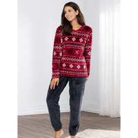 Coral-Fleece-Schlaf-/ Hausanzug