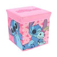 Lilo & Stitch Sitzbox für Kinder – pink & faltbar
