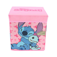 Lilo & Stitch Sitzbox für Kinder – pink & faltbar