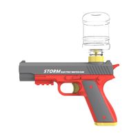 Elektrische Wasserpistole 200 ml – Dauerfeuer – Rot