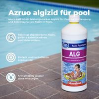 Azuro Poolreiniger Effektive Entfernung von Wasserlinien und Verschmutzungen