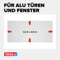 Fliegengitter Nachfüllrolle Alu-Gewebe, grau ca. 1,20m x 2,50m