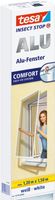 Fliegengitter ALU Comfort Fenster weiß ca. 1,20m x 1,50m