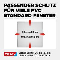 Fliegengitter FALT Faltrahmen Weiß ca. 0,80m x 0,80m bis 1,40m x 1,40m