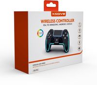 RGB Wireless PS4 Controller – Schwarz