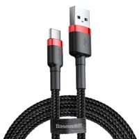 Baseus USB-C Nylonkabel 2 m – Schnell & Robust