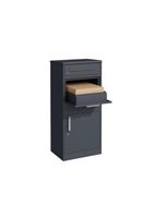 Paketbox, ca. 50,2 x 38,2 x 112 cm - Anthrazit